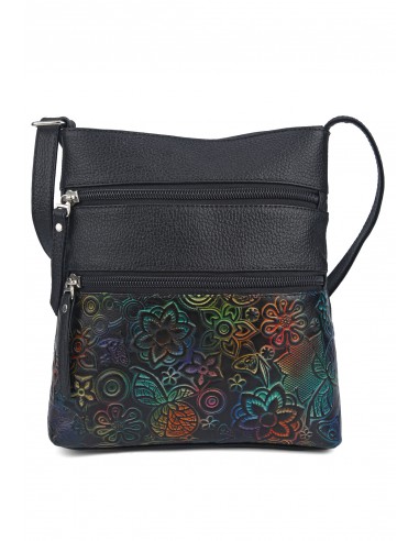 Bolso Manos Libres M301 Cuero Tala Negro