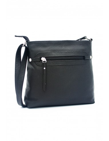 Bolso Manos Libres 1010 Cuero Negro liso