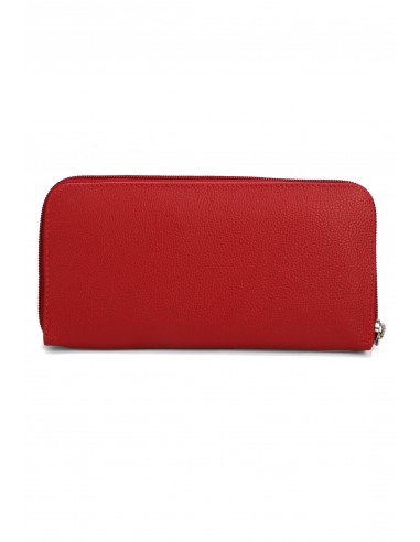 Billetera Con Cremallera A04 londy rojo