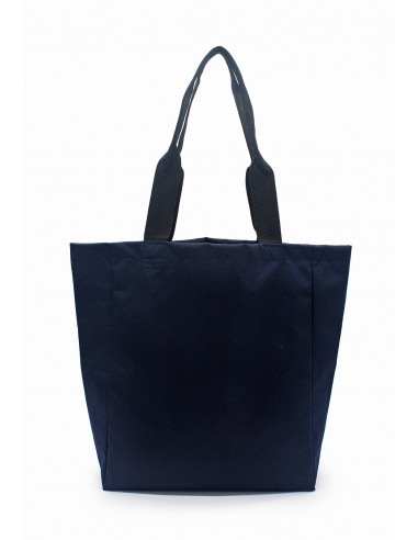 Bolsa de compras 239 lona azul liso