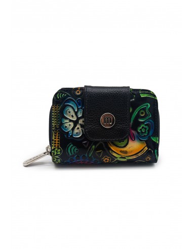 Billetera Mini 049 cuero tala negro