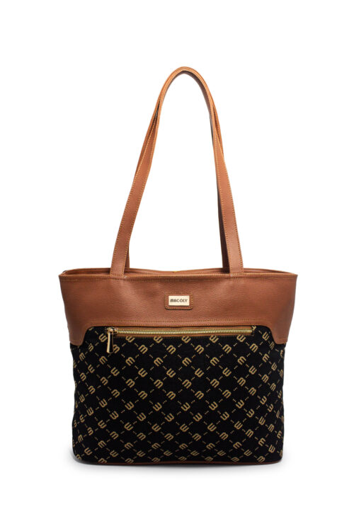 Bolso de Hombro Textil x PVC 877