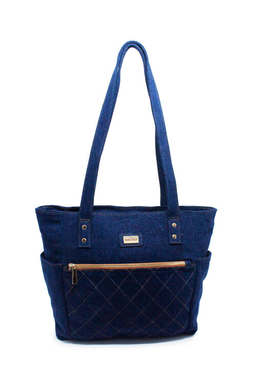 Bolso de Hombro Jean Acolchado M841